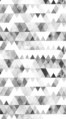 Store intérieur Motif triangulaire gris