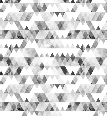 Store intérieur Motif triangulaire gris