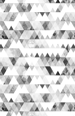 Store intérieur Motif triangulaire gris