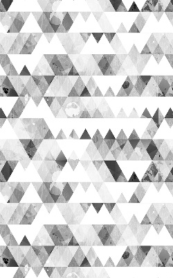 Store intérieur Motif triangulaire gris