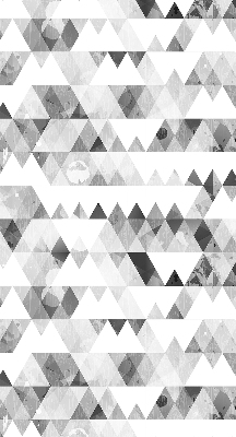 Store intérieur Motif triangulaire gris