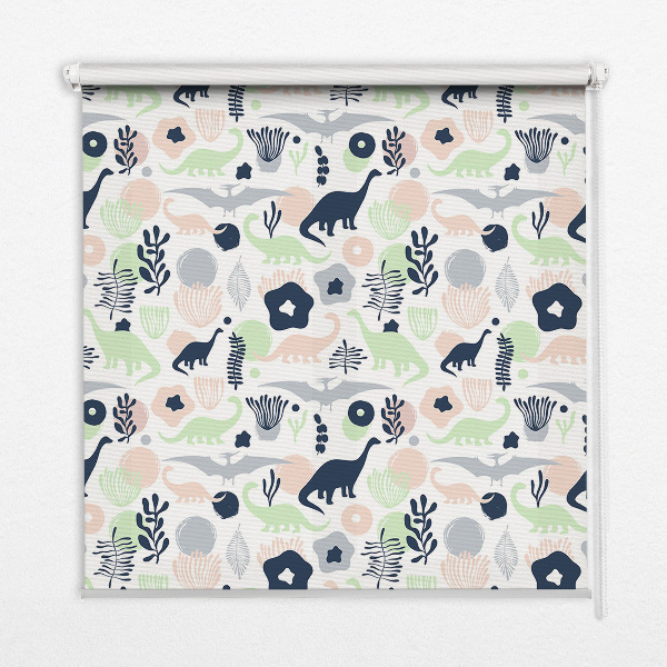 Store intérieur Dinosaures colorés