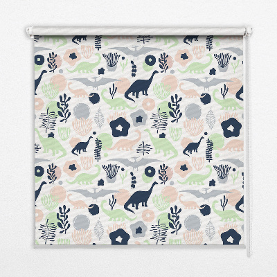 Store intérieur Dinosaures colorés