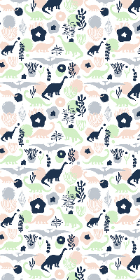 Store intérieur Dinosaures colorés