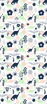 Store intérieur Dinosaures colorés