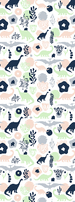 Store intérieur Dinosaures colorés