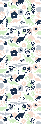 Store intérieur Dinosaures colorés