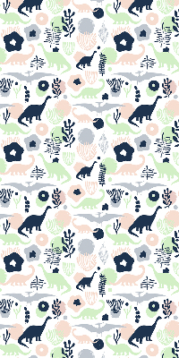 Store intérieur Dinosaures colorés