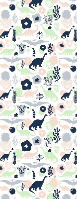 Store intérieur Dinosaures colorés