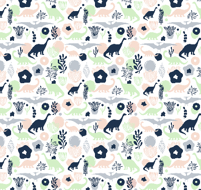 Store intérieur Dinosaures colorés