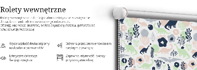 Store intérieur Dinosaures colorés