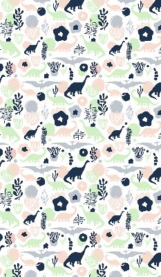 Store intérieur Dinosaures colorés