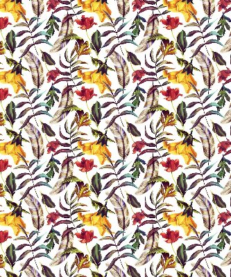 Store enrouleur Fleurs colorées