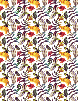 Store enrouleur Fleurs colorées