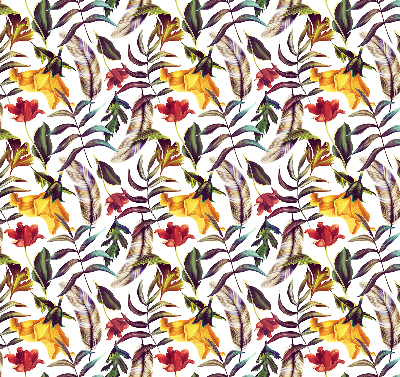 Store enrouleur Fleurs colorées