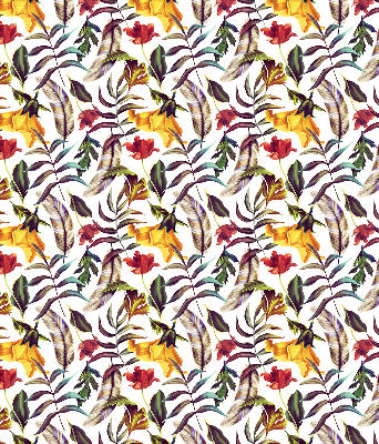 Store enrouleur Fleurs colorées