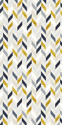 Store intérieur Chevrons colorés