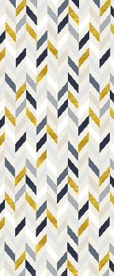 Store intérieur Chevrons colorés