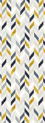 Store intérieur Chevrons colorés