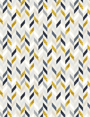 Store intérieur Chevrons colorés