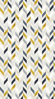 Store intérieur Chevrons colorés