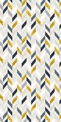 Store intérieur Chevrons colorés