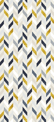 Store intérieur Chevrons colorés