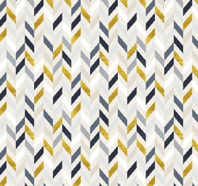 Store intérieur Chevrons colorés