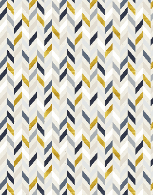 Store intérieur Chevrons colorés