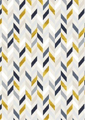 Store intérieur Chevrons colorés