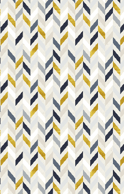 Store intérieur Chevrons colorés