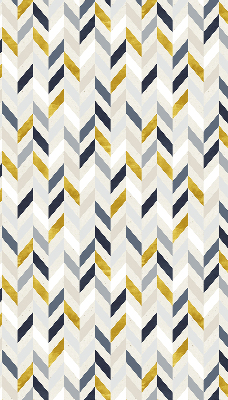 Store intérieur Chevrons colorés