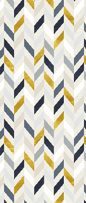 Store intérieur Chevrons colorés