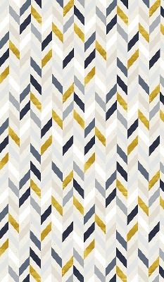 Store intérieur Chevrons colorés