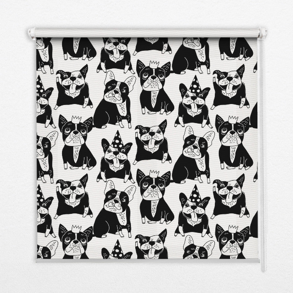 Store enrouleur Chiens dessinés