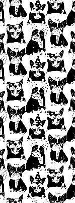 Store enrouleur Chiens dessinés