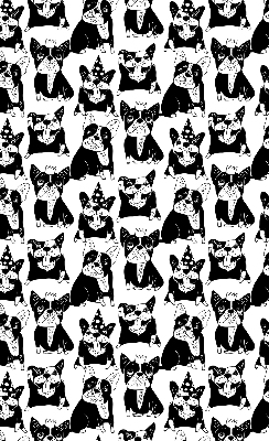 Store enrouleur Chiens dessinés