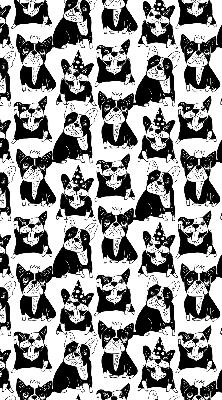 Store enrouleur Chiens dessinés