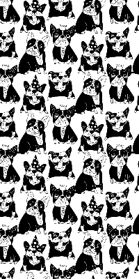 Store enrouleur Chiens dessinés