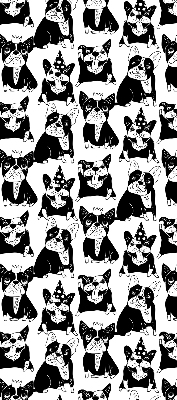 Store enrouleur Chiens dessinés