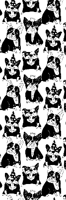 Store enrouleur Chiens dessinés