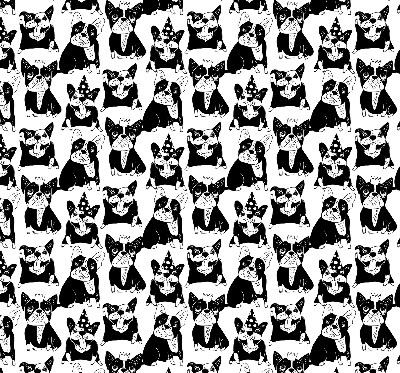 Store enrouleur Chiens dessinés