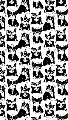 Store enrouleur Chiens dessinés