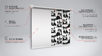 Store enrouleur Chiens dessinés