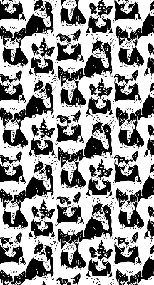 Store enrouleur Chiens dessinés