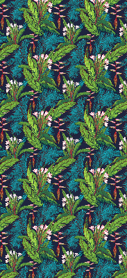 Store enrouleur Plantes exotiques