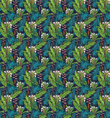 Store enrouleur Plantes exotiques