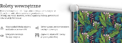 Store enrouleur Plantes exotiques
