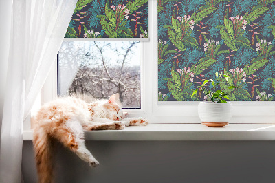 Store enrouleur Plantes exotiques