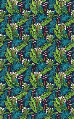 Store enrouleur Plantes exotiques